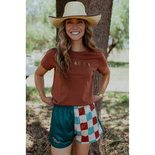 H&S Hometown Tee - Clay