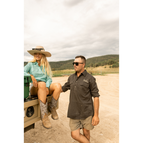 The Anna Work Shirt - Mint