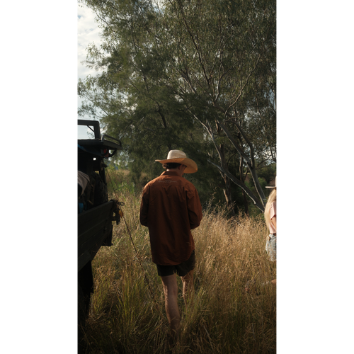 The Rhett Work Shirt - Rust