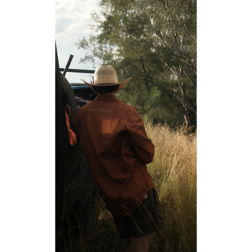 The Rhett Work Shirt - Rust