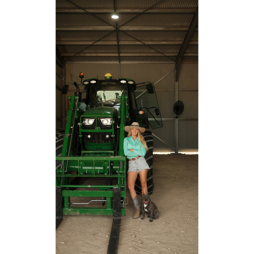 The Anna Work Shirt - Mint