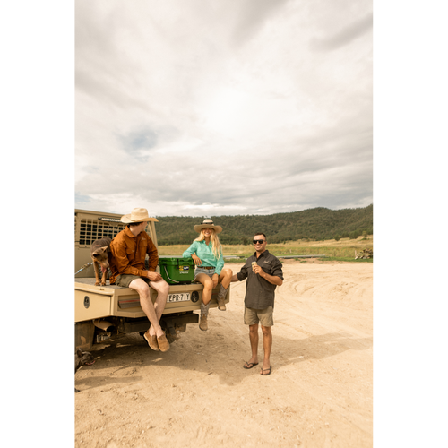 The Rhett Work Shirt - Rust