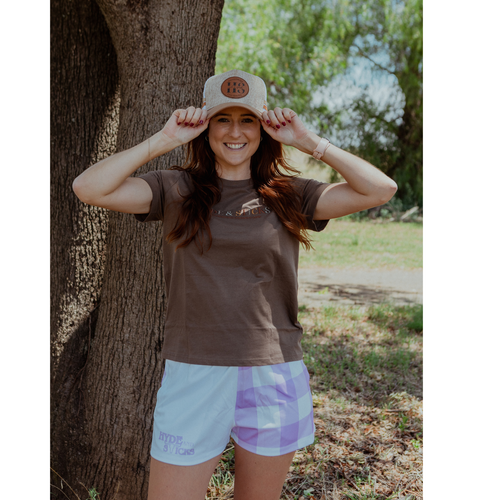 H&S Hometown Tee - Walnut