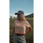 H&S Causeway Crop - Pale Pink