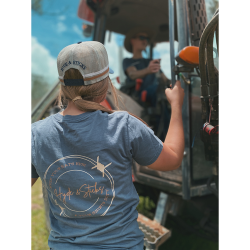 H&S Bail em’ Tee- Petrol Blue