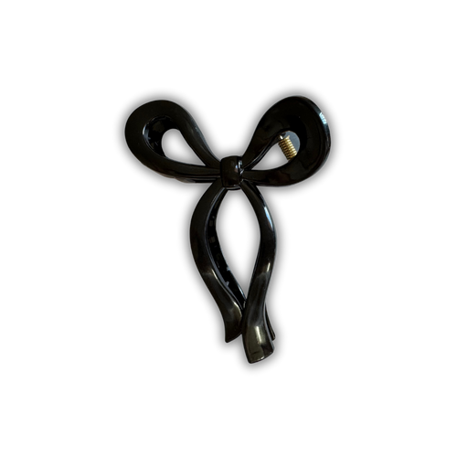 H&S Bow Hair Claw - Black