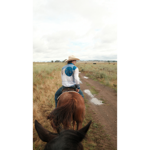 H&S Blue-Collar Jersey - Blue Plaid