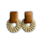 H&S Level Up Rattan Dangle Earring