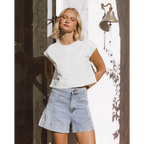 H&S Yours Truly Denim Shorts