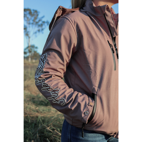 H&S Trademark Soft Shell Jacket - Latte