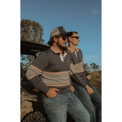 H&S Rider Rugby Jersey - Navy