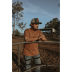 H&S Stockmen's Tee - Coco