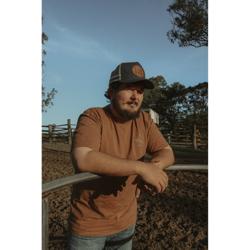 H&S Stockmen's Tee - Coco