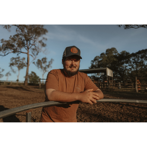 H&S Stockmen's Tee - Coco