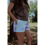 H&S Out in the Sticks Rugby Shorts - Lilac