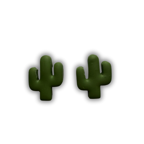 H&S Clay Cactus Studs