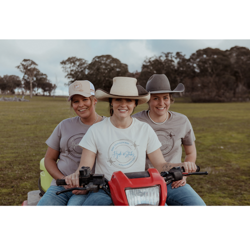 H&S Bail em’ Ladies Tee - Mushroom