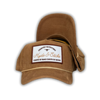 H&S Bo Corduroy Trucker Cap - Brown