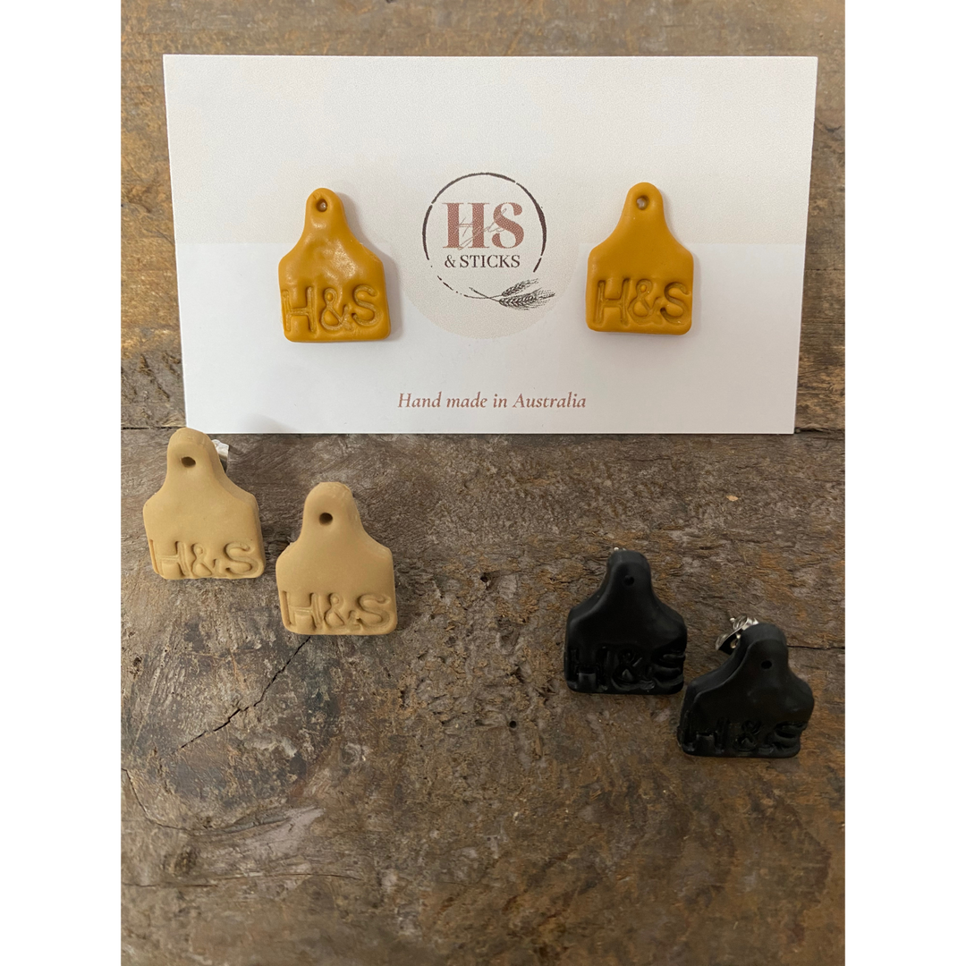 H&S Clay Cattle Tags