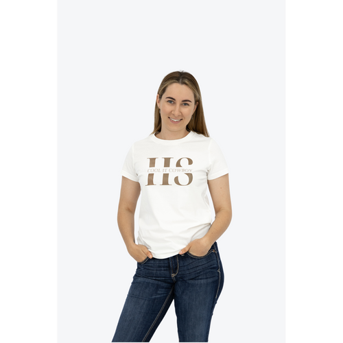 H&S Cool It Cowboy Tee - Natural