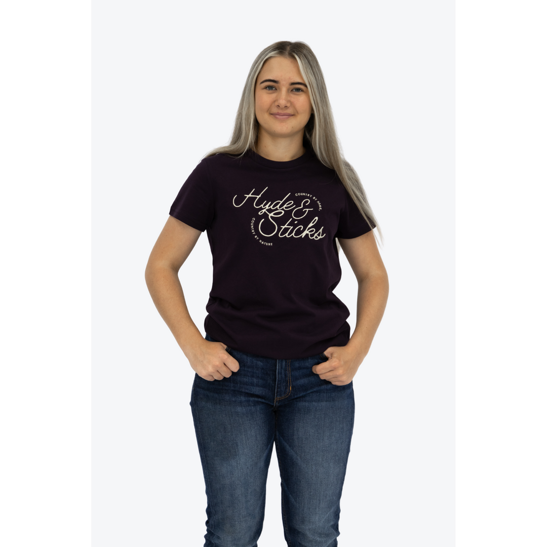 H&S Country By Name Tee - Plum