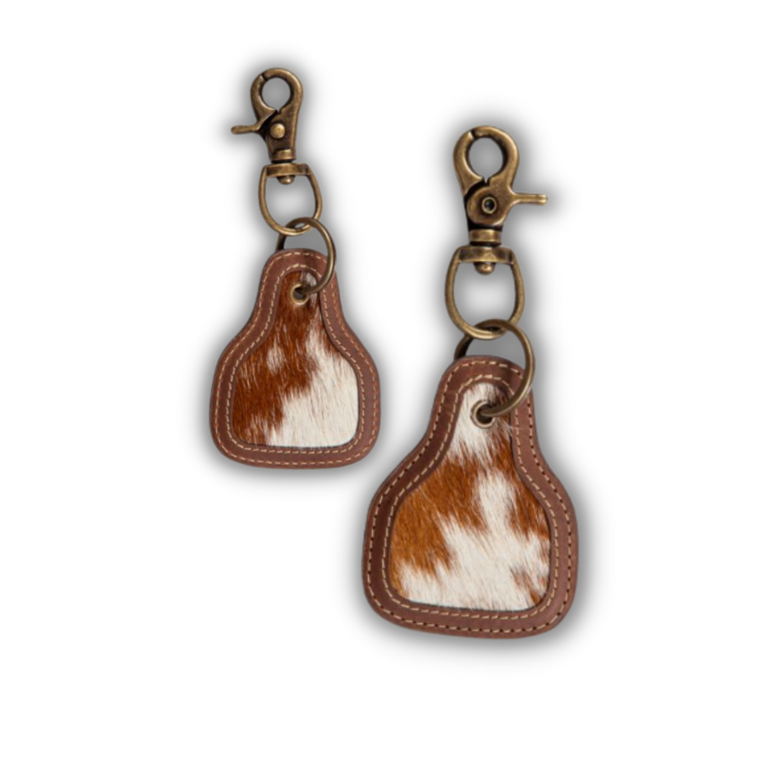 H&S Cowhide Key Chain - Assorted
