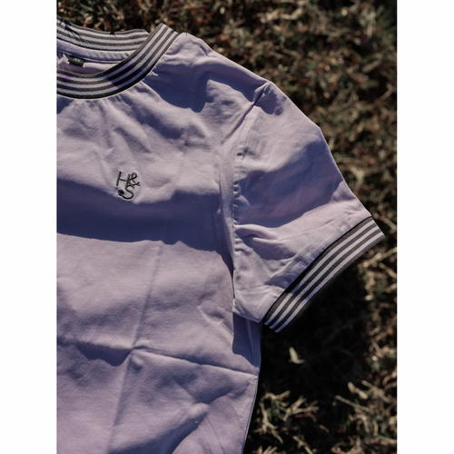 H&S 90's retro Cowgirl Tee - Lilac