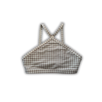 SBM Muscle Nation Houndstooth Active Sports Bra SMALL