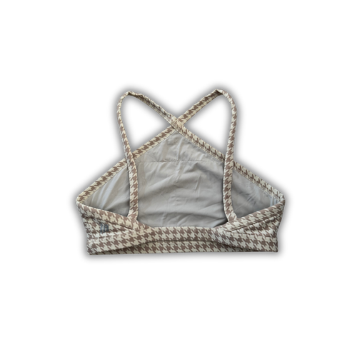 SBM Muscle Nation Houndstooth Active Sports Bra SMALL