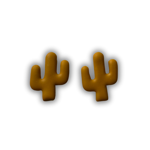 H&S Clay Cactus Studs