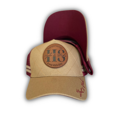 H&S Red Brahman Truckers Cap