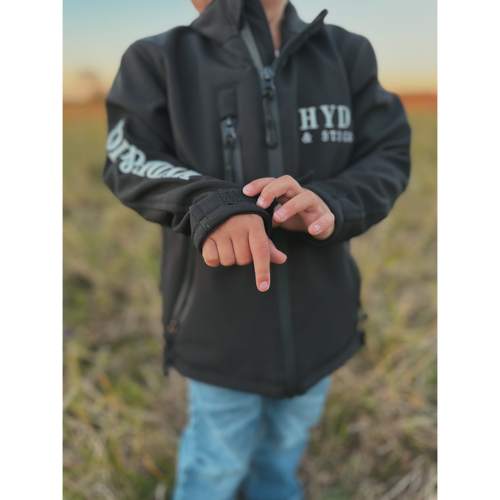 H&S Kids & Unisex Signature Softshell Jacket - Black