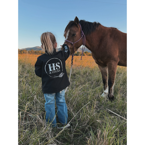 H&S Kids & Unisex Signature Softshell Jacket - Black