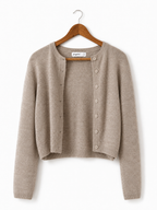 SBM Supre Neutral Knit Cardigan XS