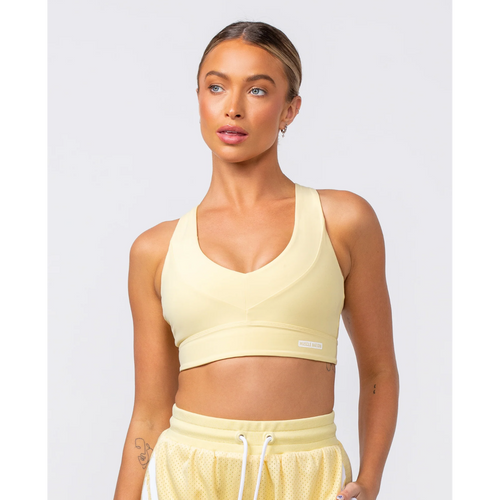 SBM Muscle Nation Neutral Active Sports Bra SMALL