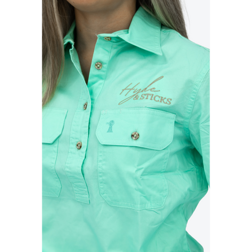 The Anna Work Shirt - Mint