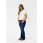 H&S Bail em' Ladies Tee - Stone