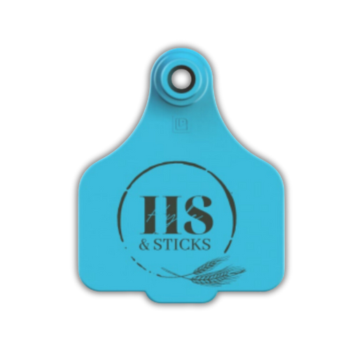 H&S Signature Cattle Tag Key Rings