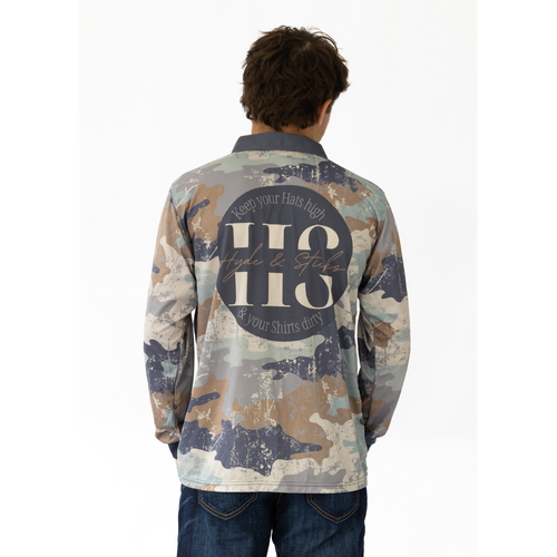 H&S Brigalow Jersey - Camo