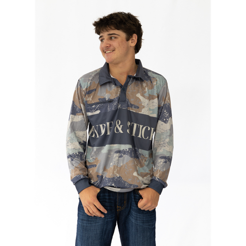 H&S Brigalow Jersey - Camo