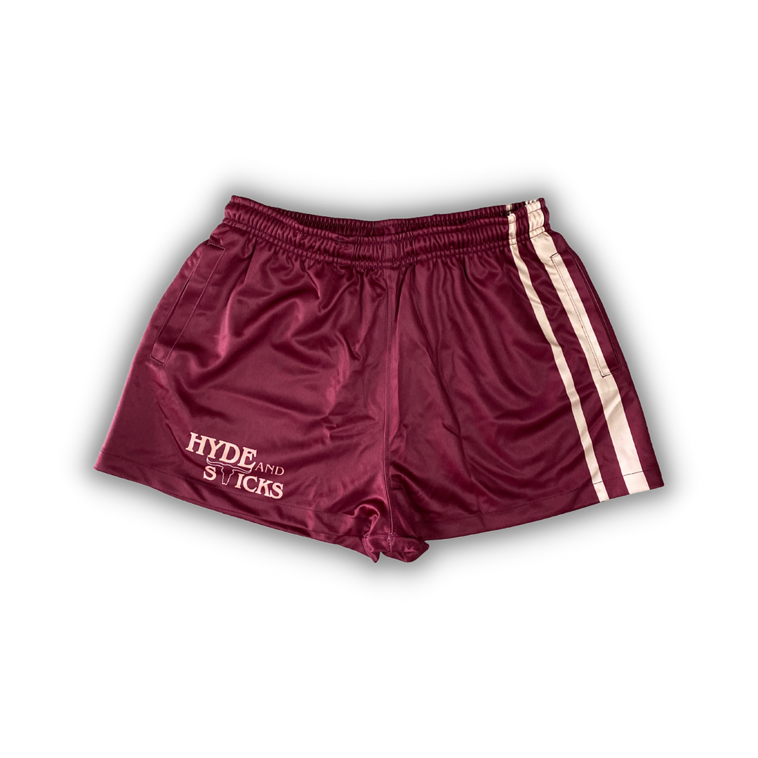 H&S Out in the Sticks Rugby Shorts - Bronc