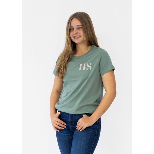 The Catie Signature Tee - Sage