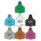H&S Signature Cattle Tag Key Rings
