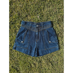 H&S Daisy Denim Shorts - Dark Wash