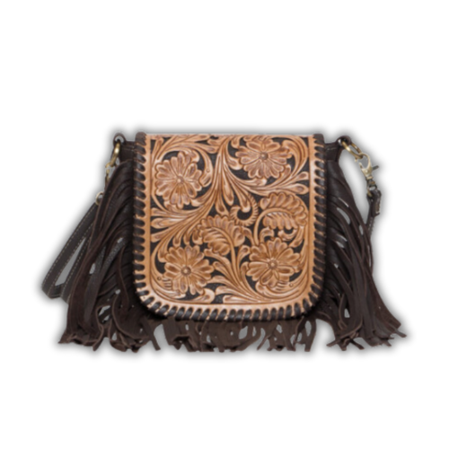 H&S Foliage Fridged Bag - Tassels