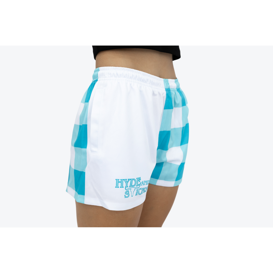 H&S Out in the Sticks Rugby Shorts - Darlin'