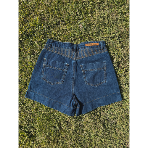 H&S Daisy Denim Shorts - Dark Wash