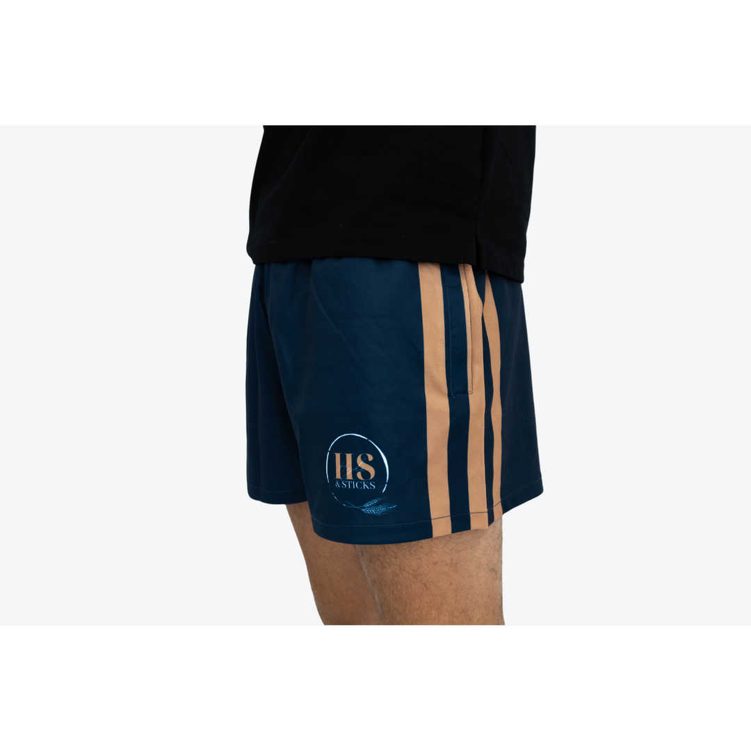 H&S Out in the Sticks Rugby Shorts - Diesel