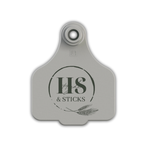 H&S Signature Cattle Tag Key Rings