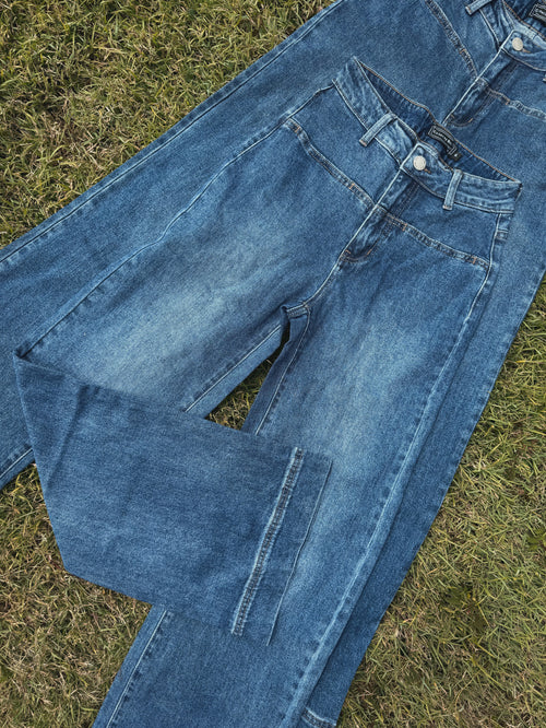 H&S Holy Roller Jean - Blue Wash